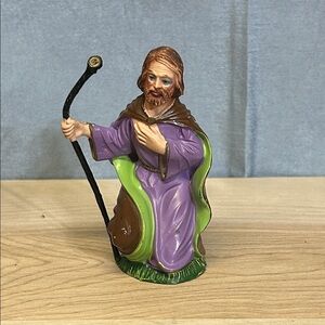 Antique Nativity Scene Made in Italy - Joseph 4 inches